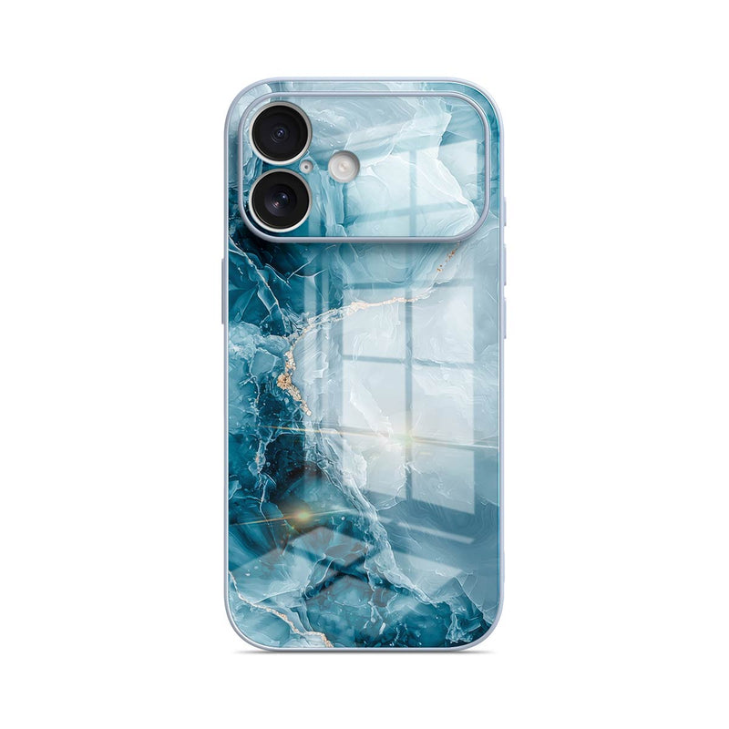 Ice Reef Blue - iPhone Glass Case