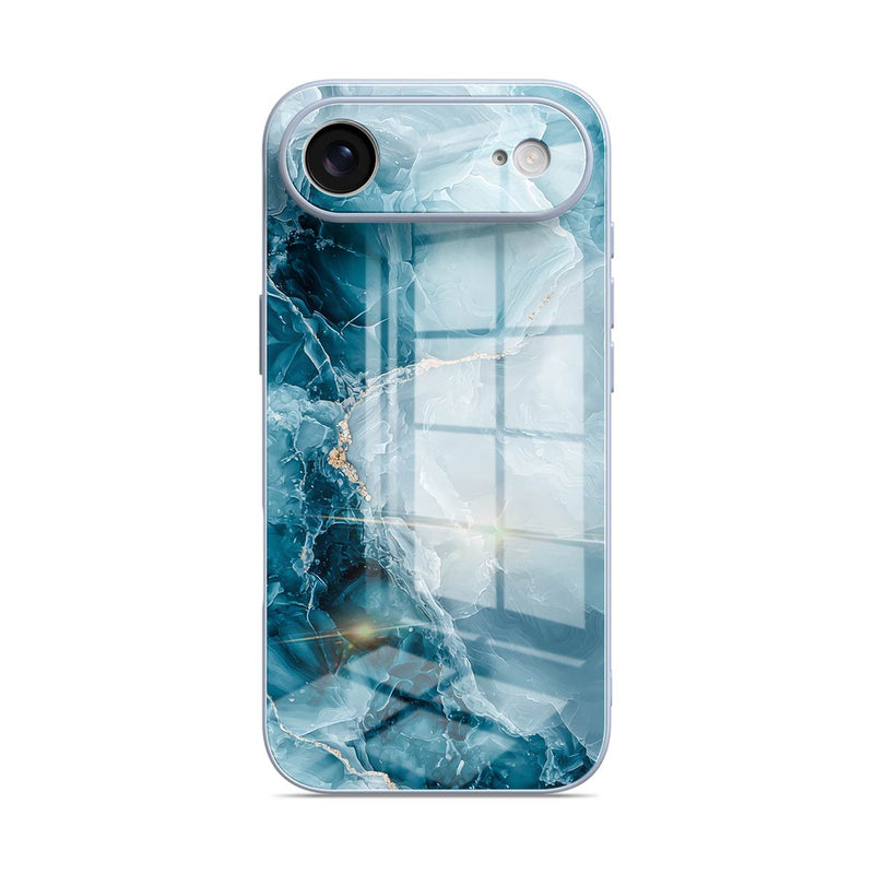 Ice Reef Blue - iPhone Glass Case