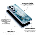 Ice Reef Blue - Samsung Glass Case