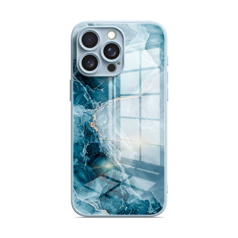 Ice Reef Blue - iPhone Glass Case