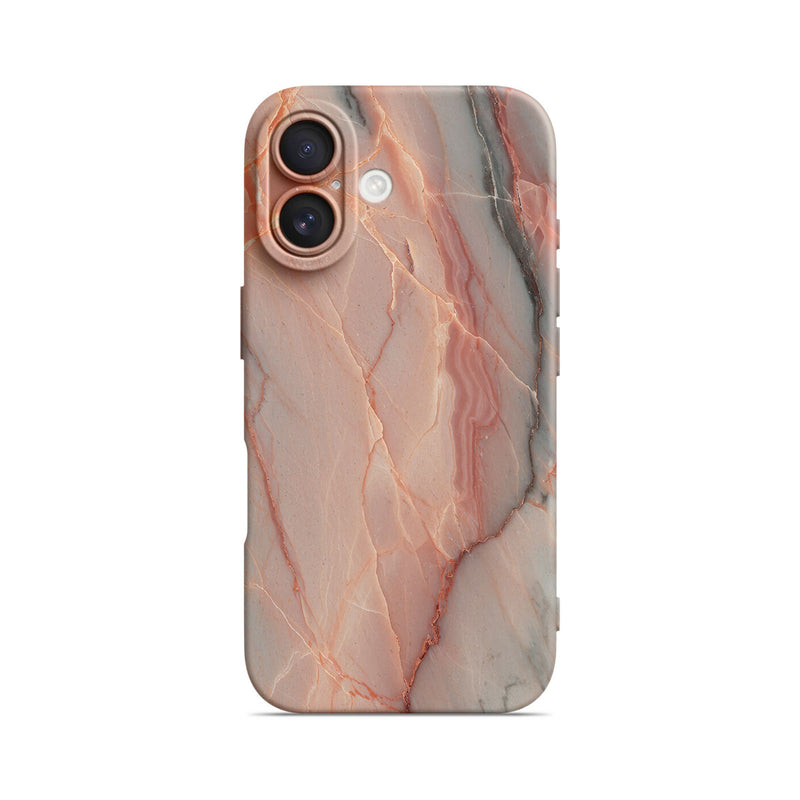 Elegant Rose Gold - iPhone Silicone Case