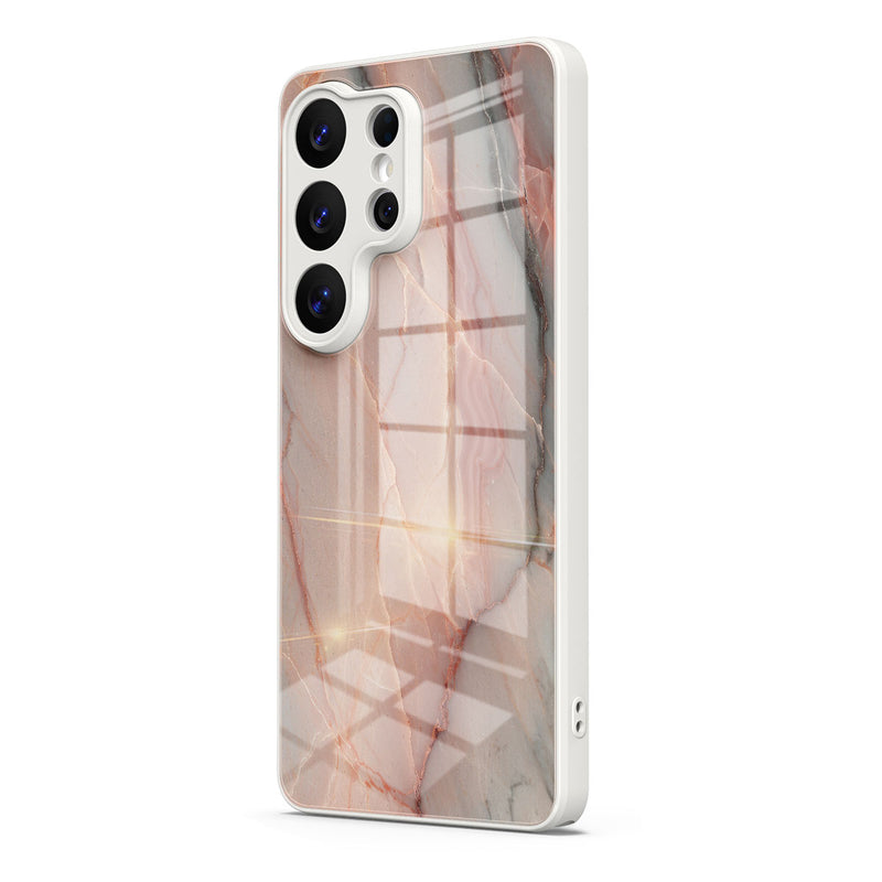 Elegant Rose Gold - Samsung Glass Case