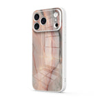 Elegant Rose Gold - iPhone Glass Case