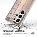 Elegant Rose Gold - Samsung Glass Case