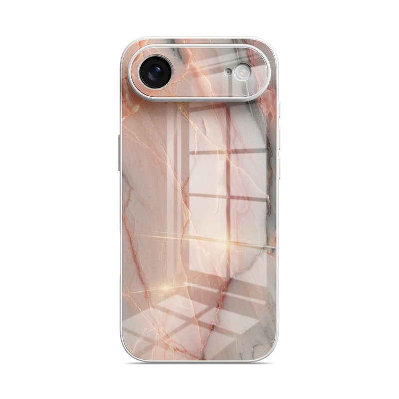 Elegant Rose Gold - iPhone Glass Case
