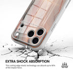 Elegant Rose Gold - iPhone Glass Case