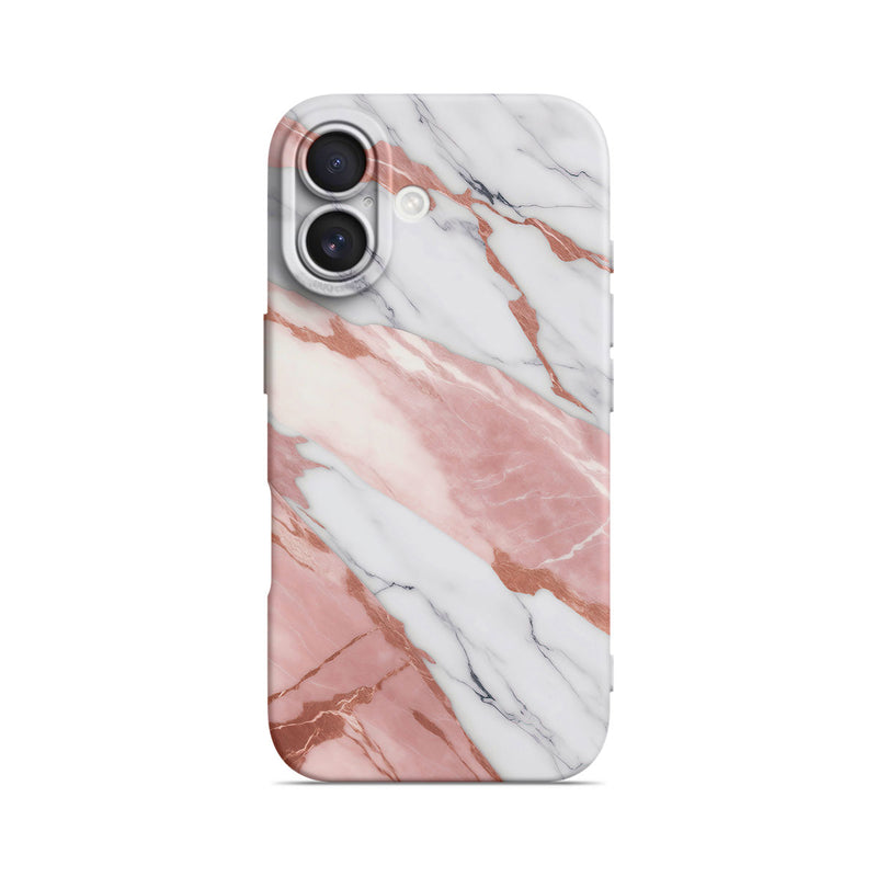Pink White Jade - iPhone Silicone Case