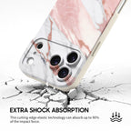 Pink White Jade - iPhone Silicone Case