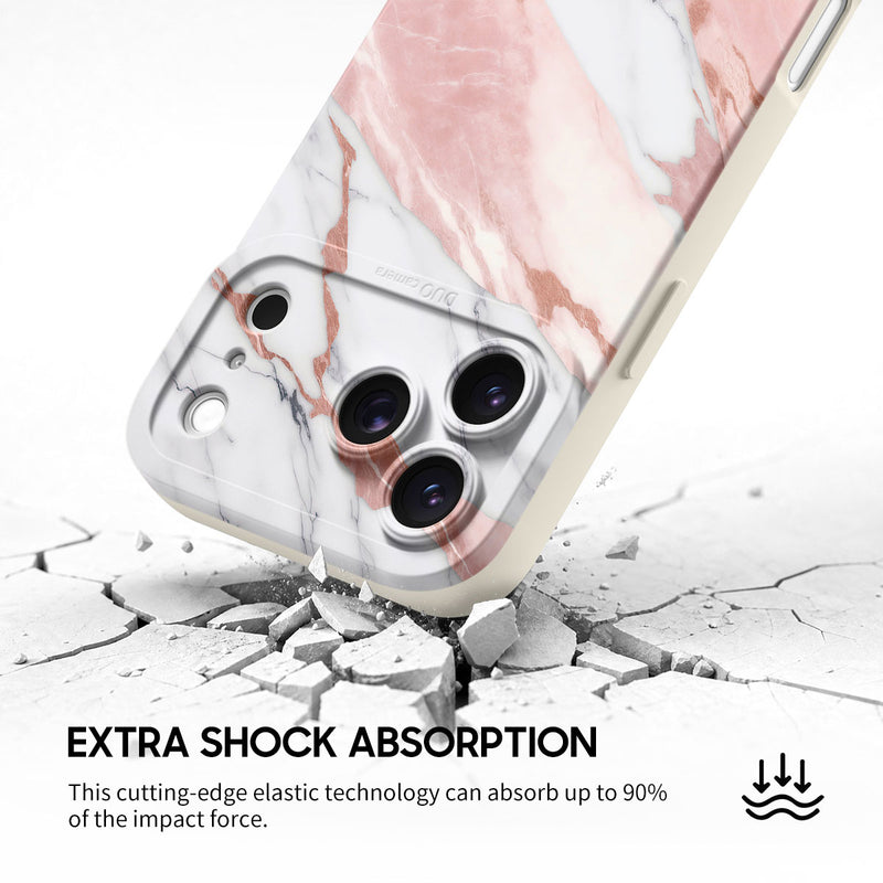 Pink White Jade - iPhone Silicone Case