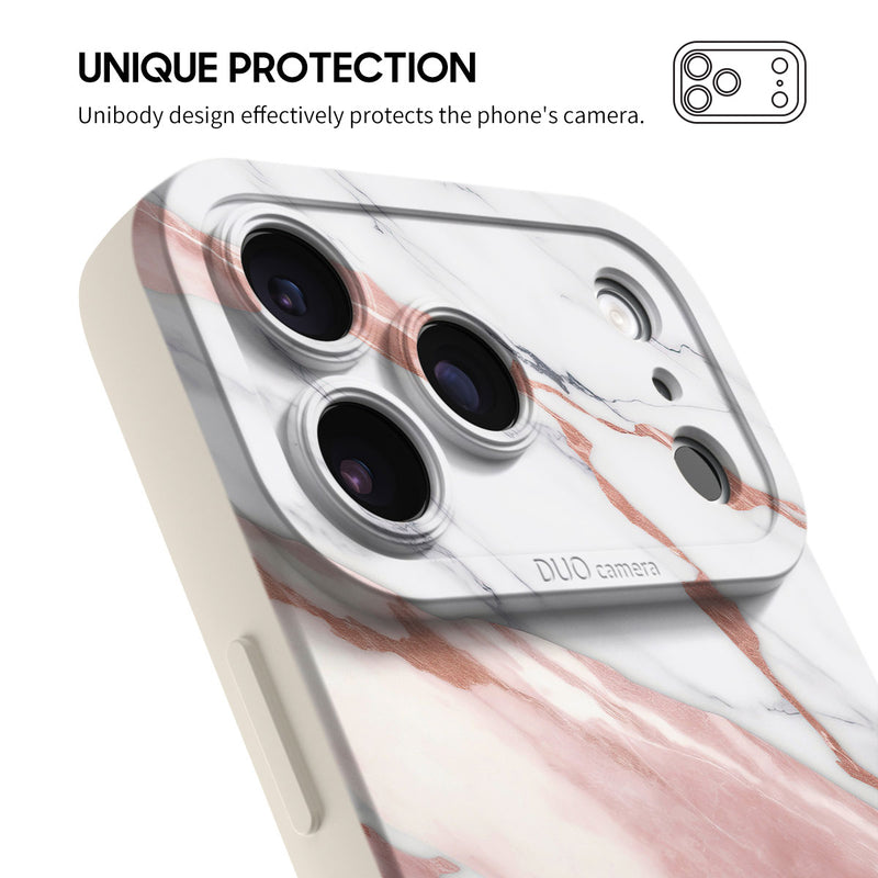 Pink White Jade - iPhone Silicone Case