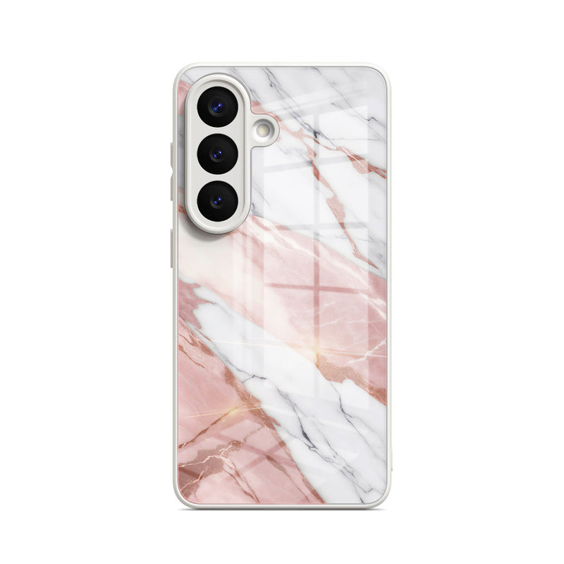 Pink White Jade - Samsung Glass Case