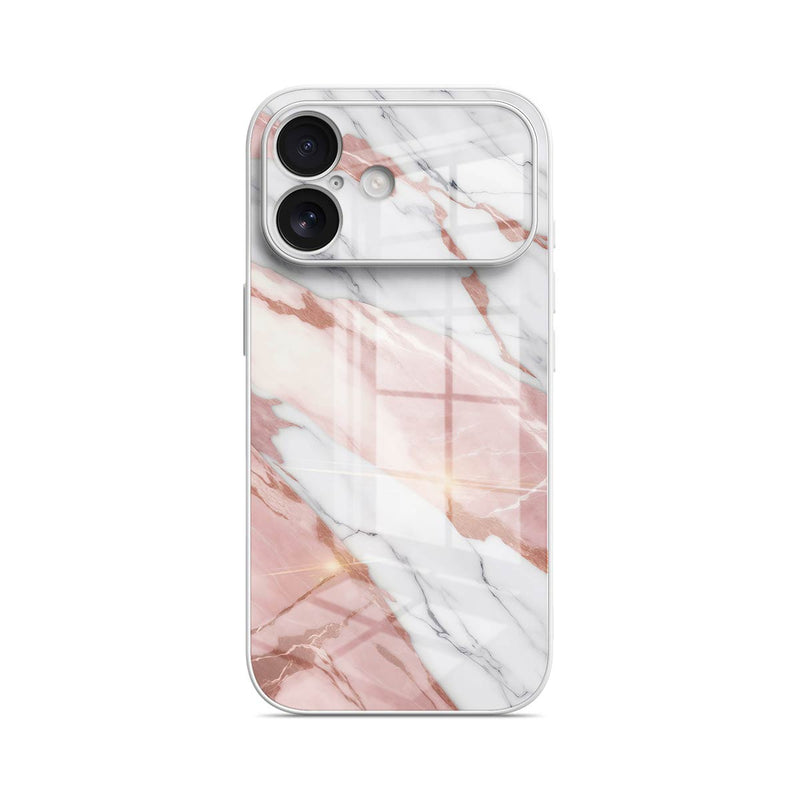 Pink White Jade - iPhone Glass Case