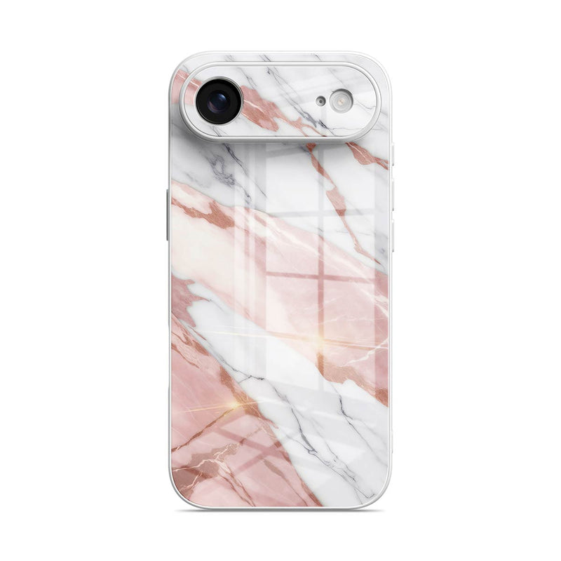 Pink White Jade - iPhone Glass Case