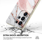 Pink White Jade - Samsung Silicone Case
