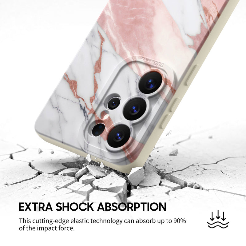 Pink White Jade - Samsung Silicone Case