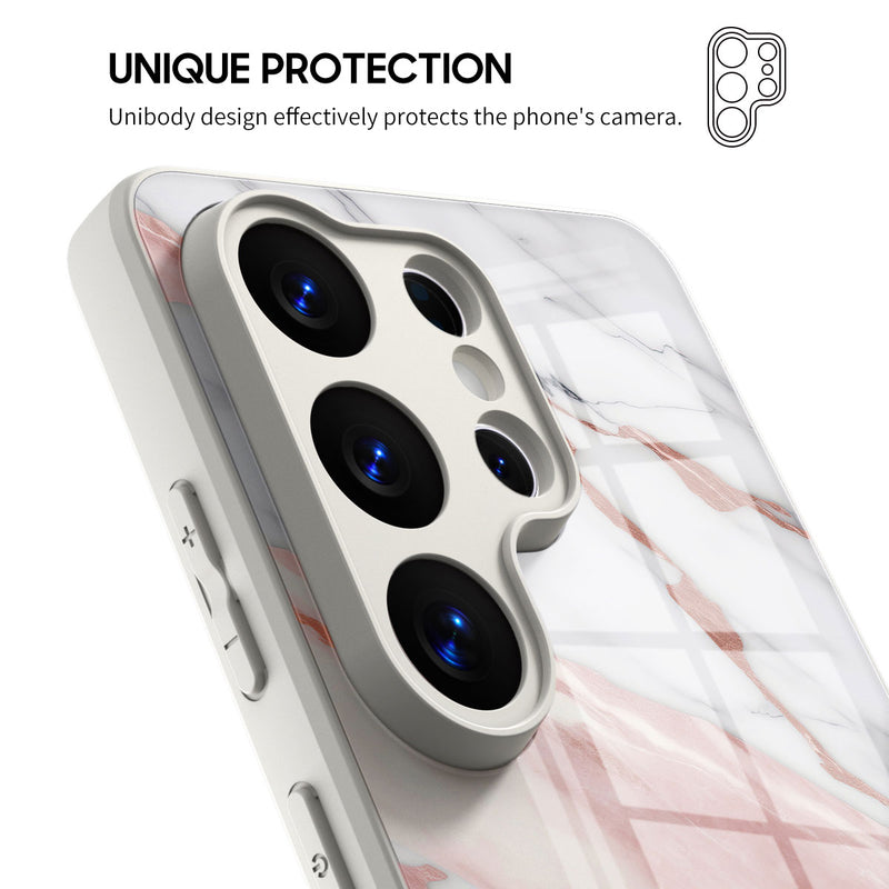 Pink White Jade - Samsung Glass Case