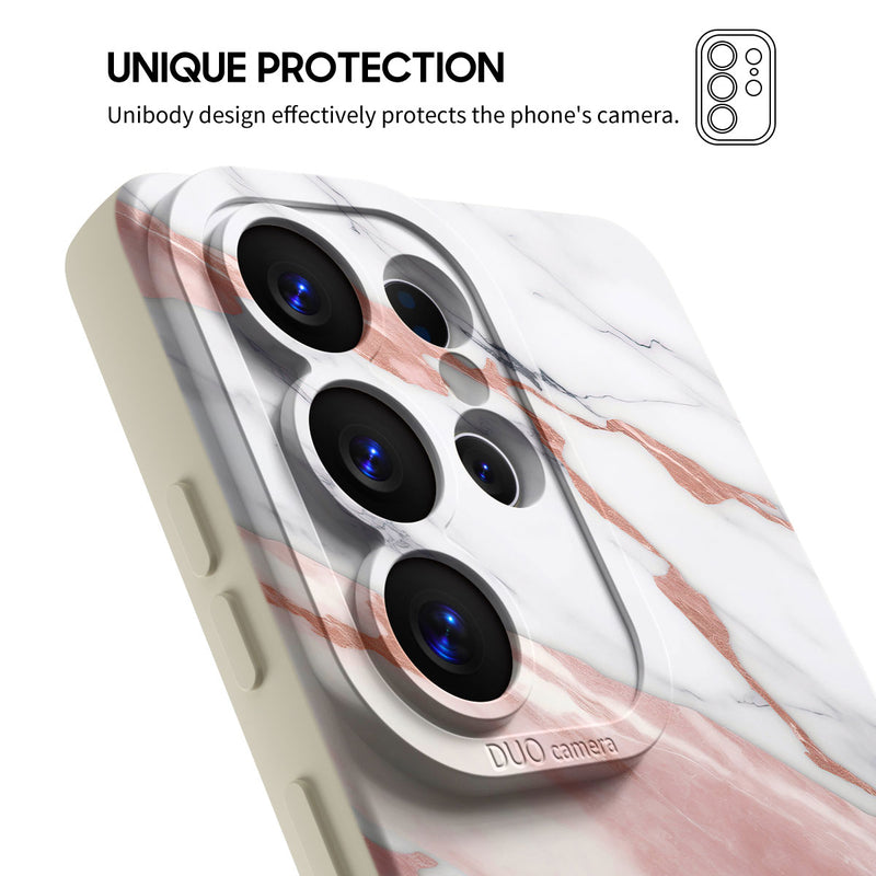 Pink White Jade - Samsung Silicone Case