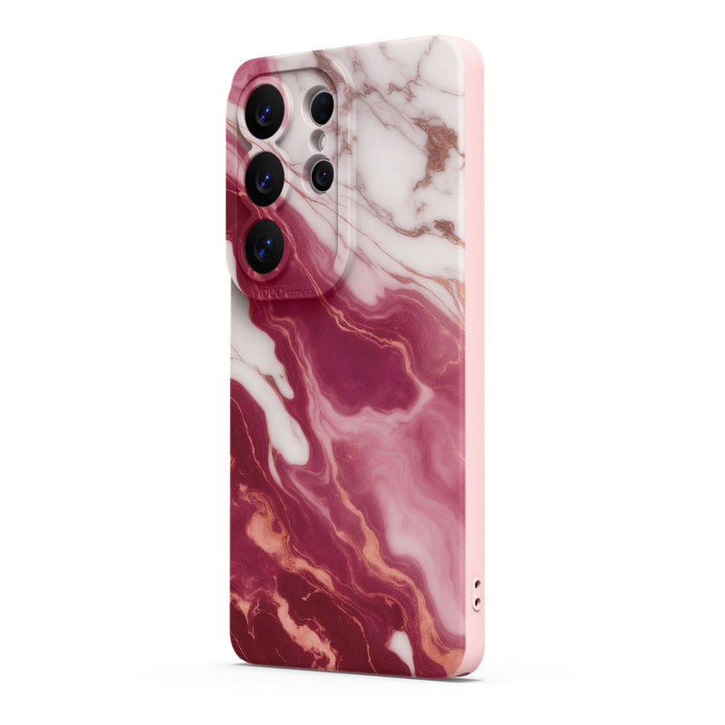 South Red Agate - Samsung Silicone Case