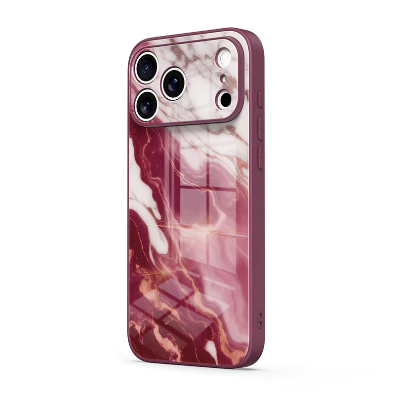South Red Agate - iPhone Glass Case