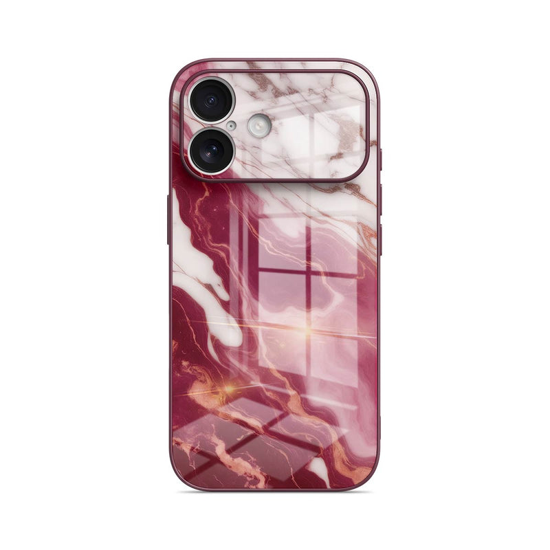South Red Agate - iPhone Glass Case