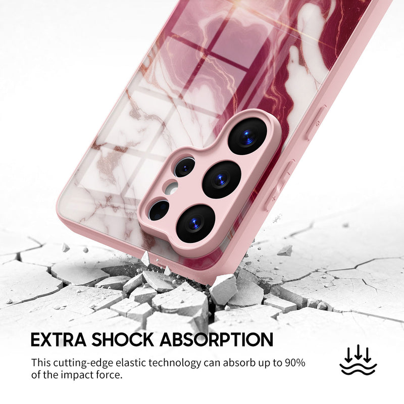 South Red Agate - Samsung Glass Case