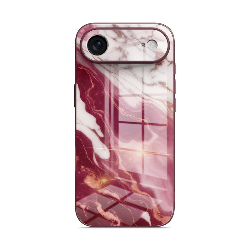 South Red Agate - iPhone Glass Case