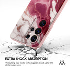 South Red Agate - Samsung Silicone Case
