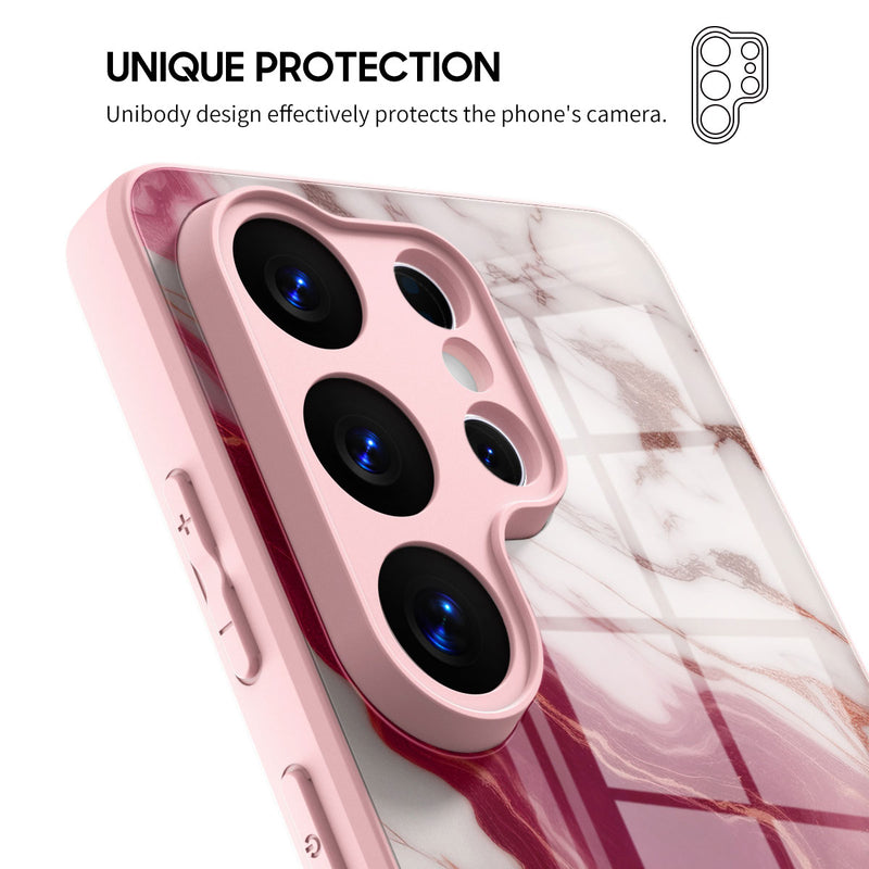 South Red Agate - Samsung Glass Case