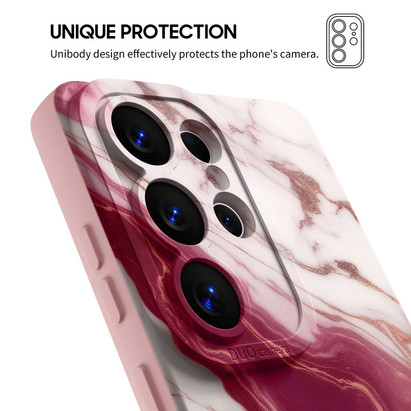 South Red Agate - Samsung Silicone Case