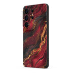 Dark Red Gilt - Samsung Silicone Case
