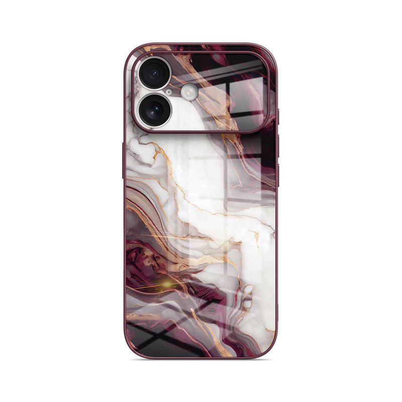 Gilded Plum Purple - iPhone Glass Case