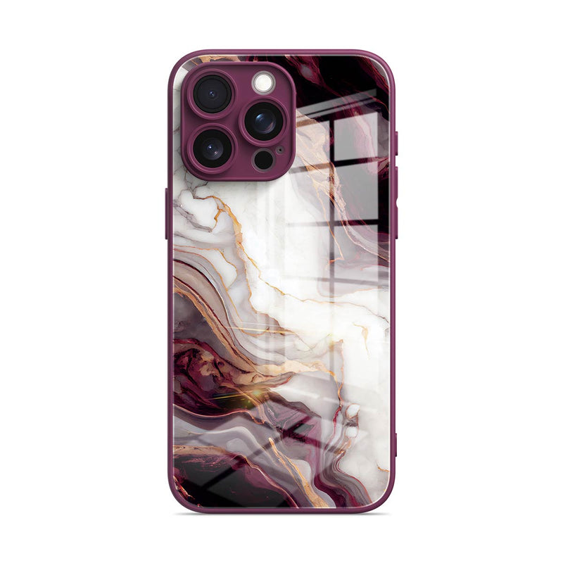 Gilded Plum Purple - iPhone Glass Case