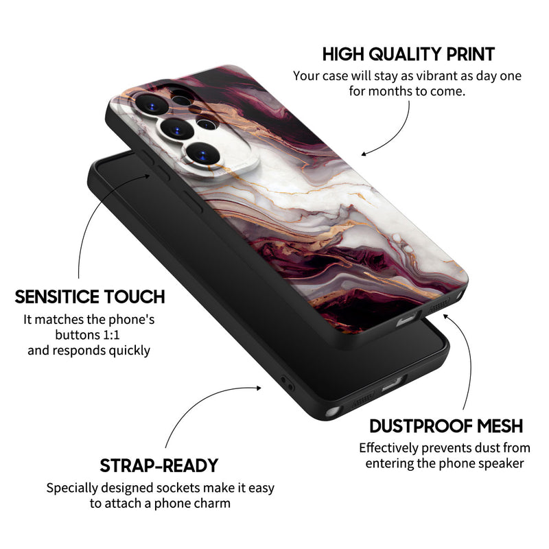 Gilded Plum Purple - Samsung Silicone Case