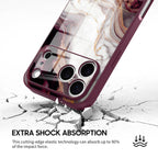 Gilded Plum Purple - iPhone Glass Case