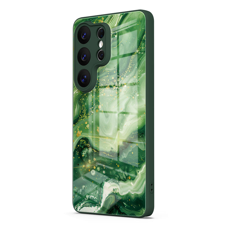Emerald Green - Samsung Glass Case