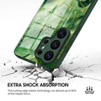 Emerald Green - Samsung Glass Case