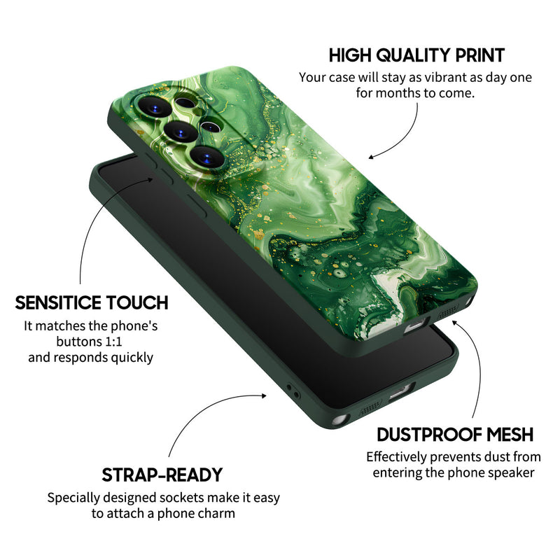 Emerald Green - Samsung Silicone Case