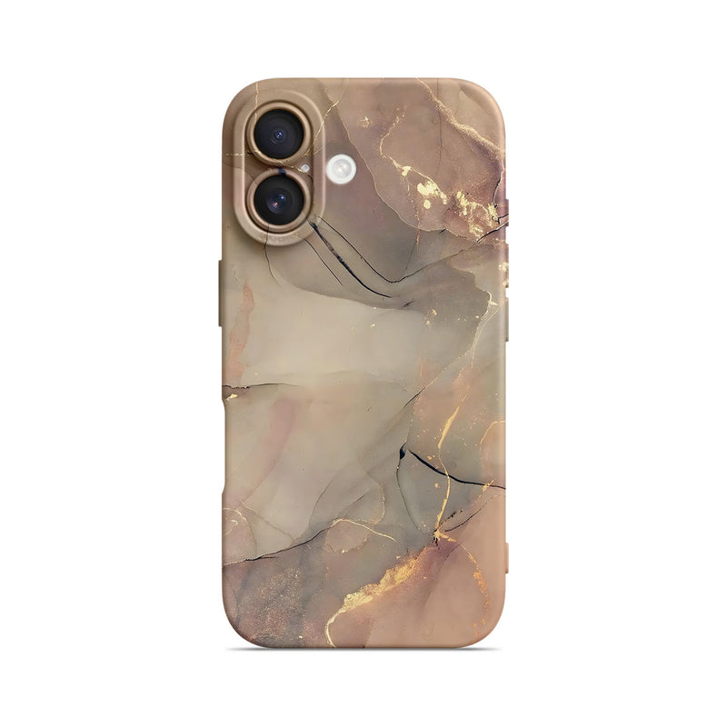 Elegant Brown - iPhone Silicone Case