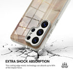 Elegant Brown - Samsung Glass Case