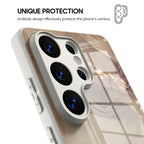 Elegant Brown - Samsung Glass Case