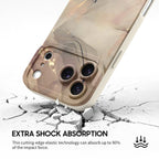 Elegant Brown - iPhone Silicone Case