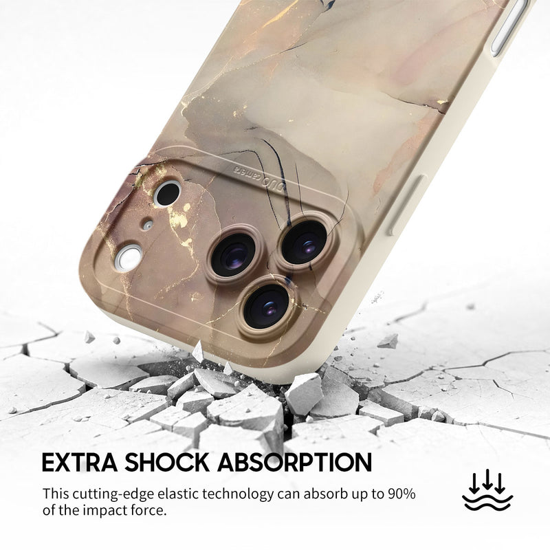 Elegant Brown - iPhone Silicone Case