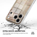 Elegant Brown - iPhone Glass Case