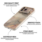 Elegant Brown - iPhone Silicone Case
