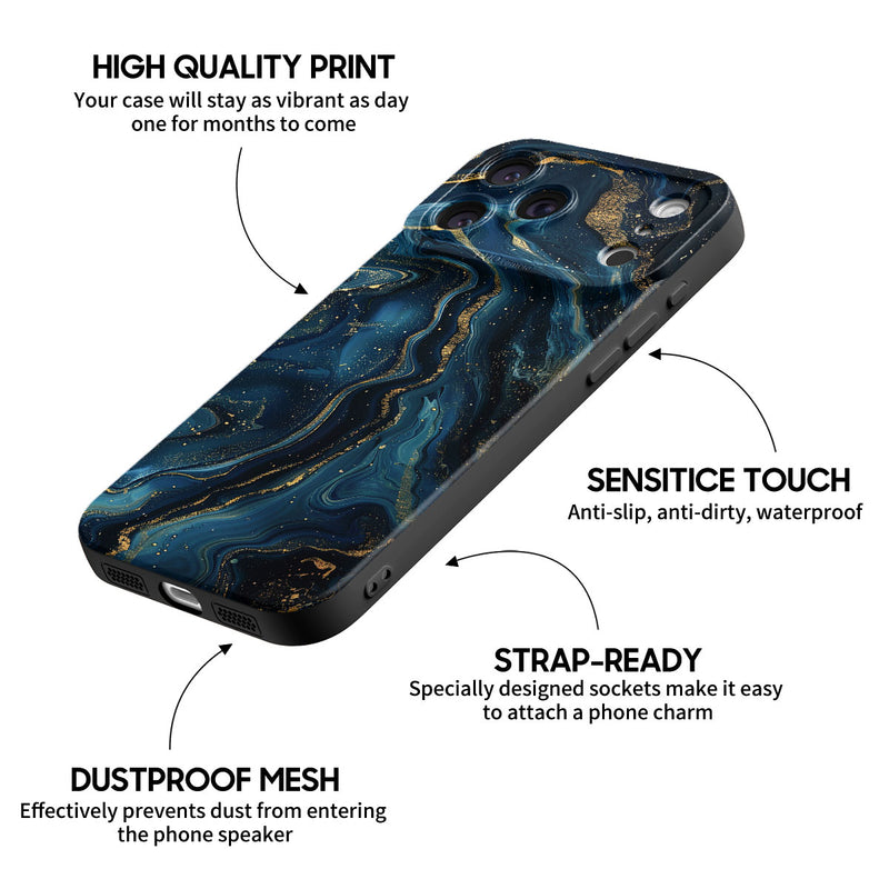 Lapis Lazuli - iPhone Silicone Case