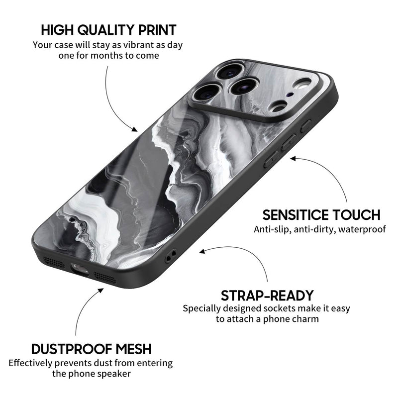 Ink Jade - iPhone Glass Case