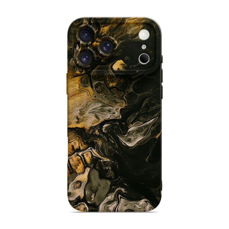 Obsidian Gold - iPhone Silicone Case