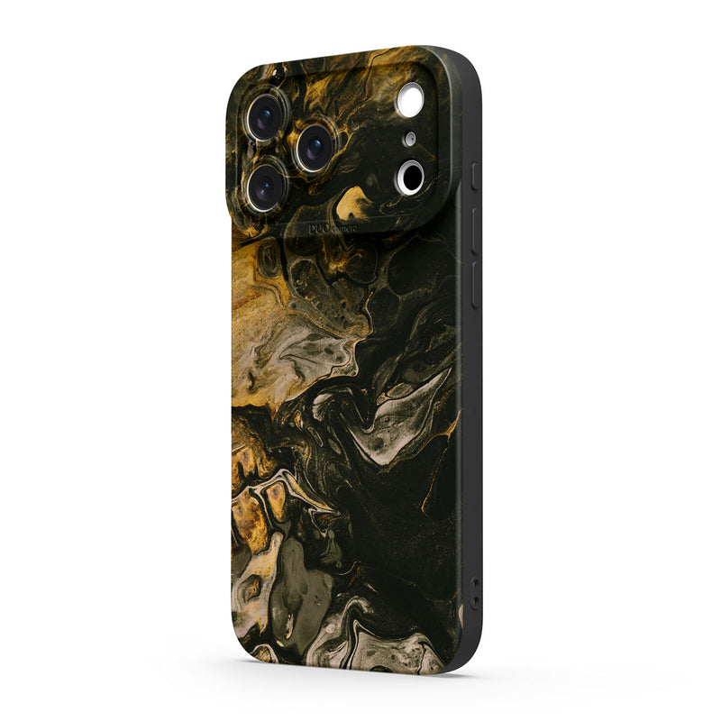 Obsidian Gold - iPhone Silicone Case