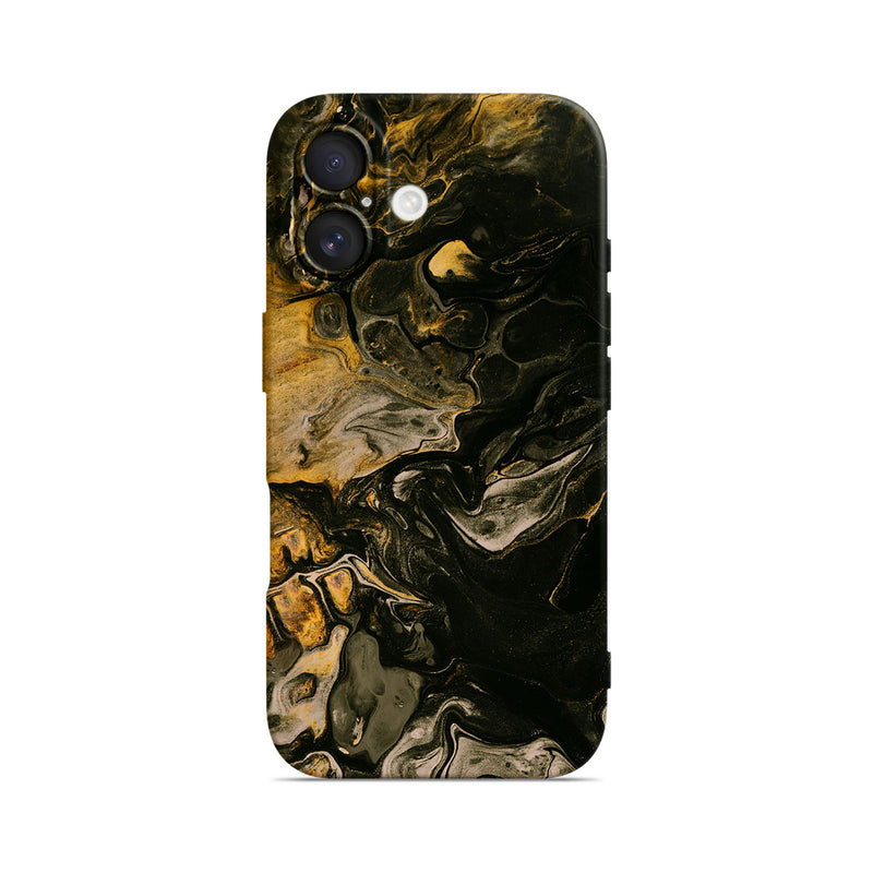 Obsidian Gold - iPhone Silicone Case