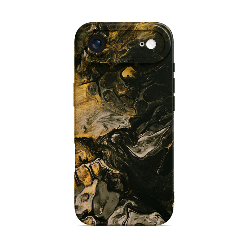 Obsidian Gold - iPhone Silicone Case